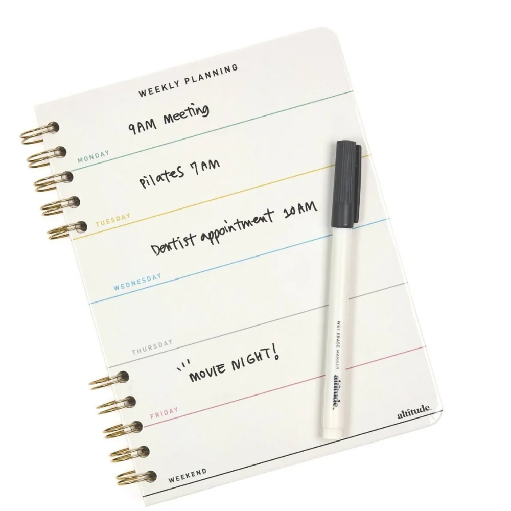 Wet & Dry‎ Erasable Cover Ruled Journal 6